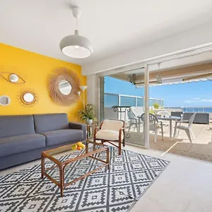 Le Neptune - Vue - Grande Terrasse - Parking Prive Menton